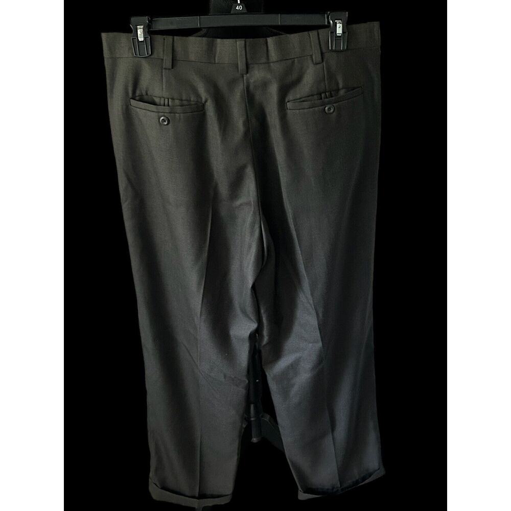 PERRY ELLIS Dress Pants Men's Size 36/32 Gray Pants - Picture 4 of 5